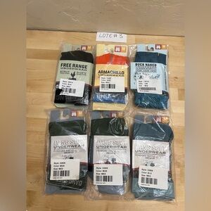 Lot Of 6 Duluth Trading Men's  Boxer Size Medium Different Styles And Colors # 3